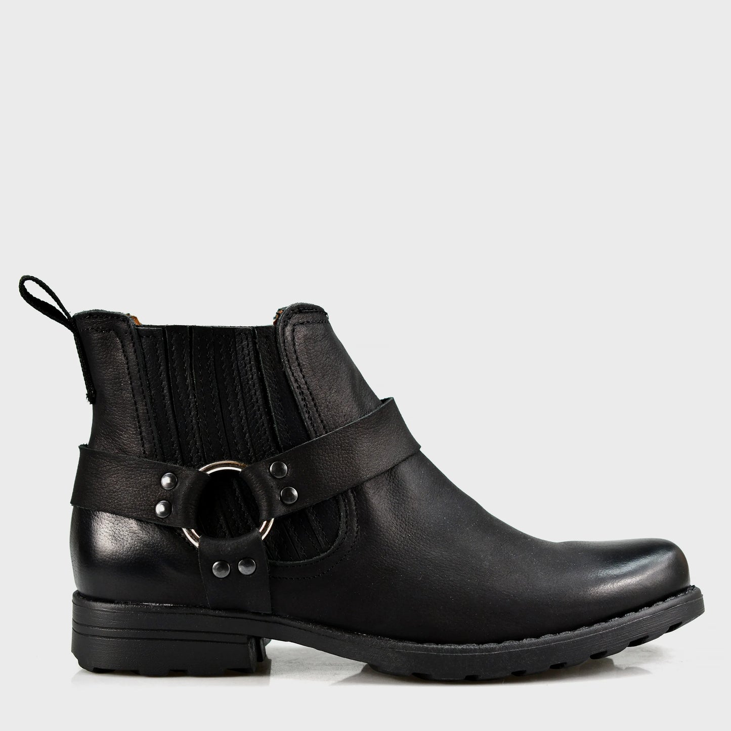 Handmade Black Leather Cowboy Boots – Aston | KarolShoes
