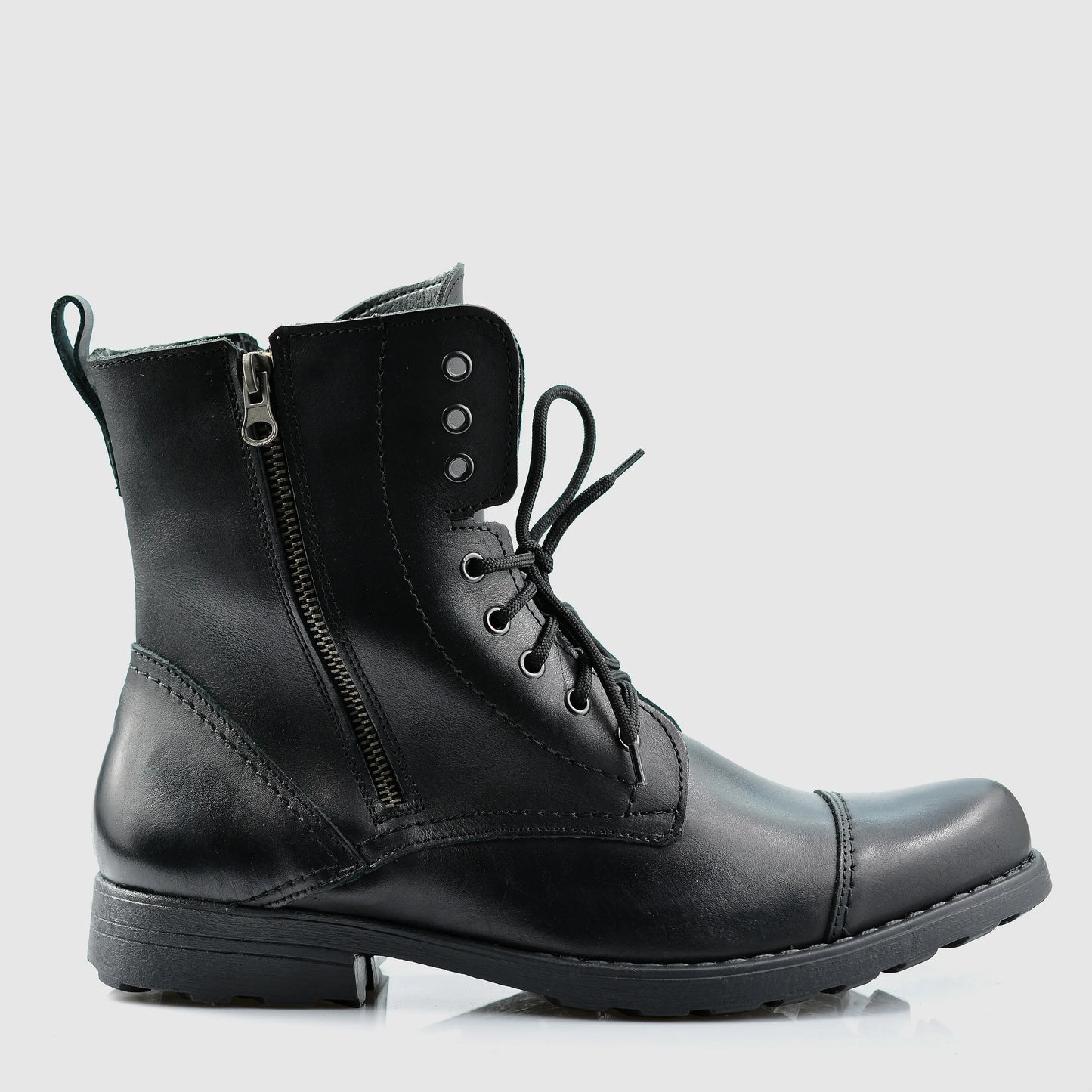 Handmade Black Leather Men’s Chelsea Boots – Elegant | KarolShoes