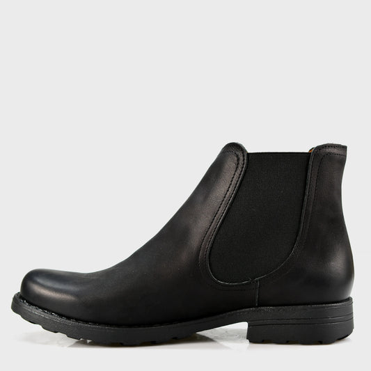 Schwarze Herren-Chelsea-Boots aus Leder – York | KarolShoes