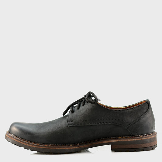 Schwarze Herren-Derby-Schuhe aus Leder - Aldo | KarolShoes
