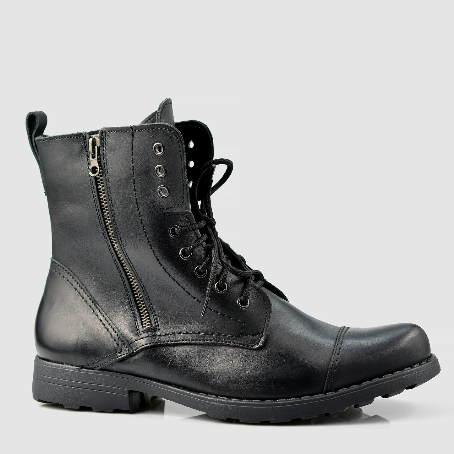 Handmade Black Leather Men’s Chelsea Boots – Elegant | KarolShoes
