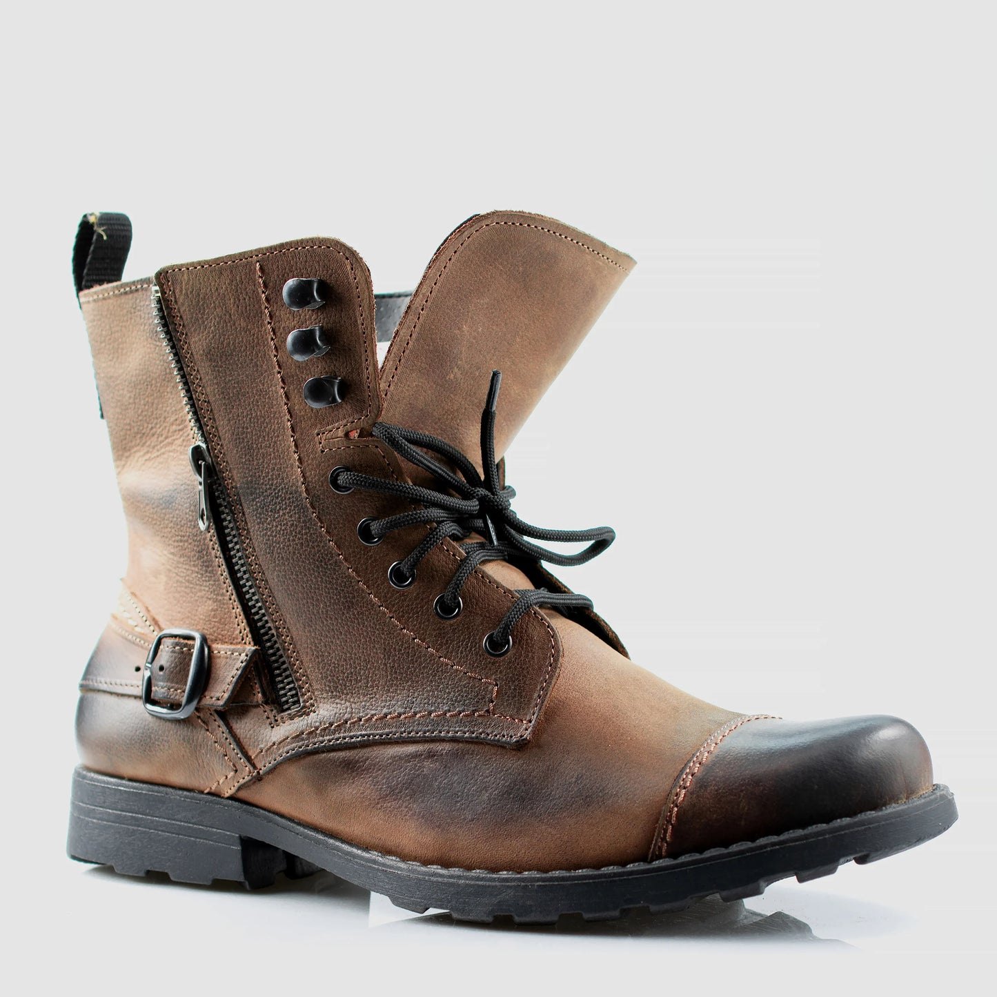 Bottes en cuir pour homme Alex faites à la main