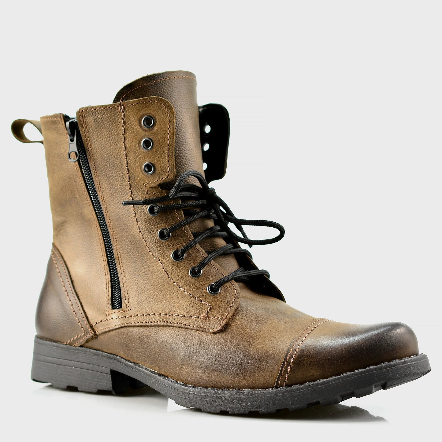 Handmade Brown Leather Men’s Chelsea Boots – Elegant | KarolShoes