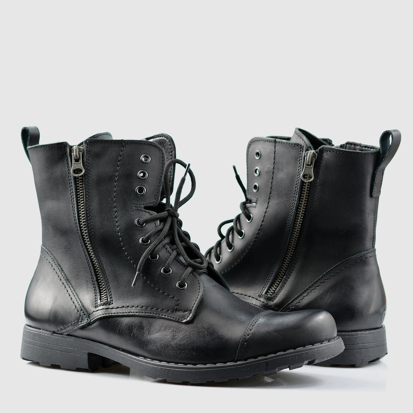 Handmade Black Leather Men’s Chelsea Boots – Elegant | KarolShoes