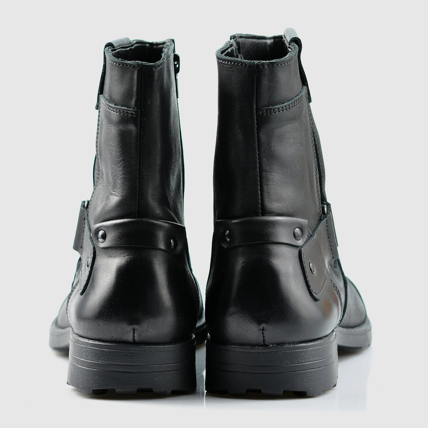 Handmade Black Leather Men’s Chelsea Boots – Casual | KarolShoes