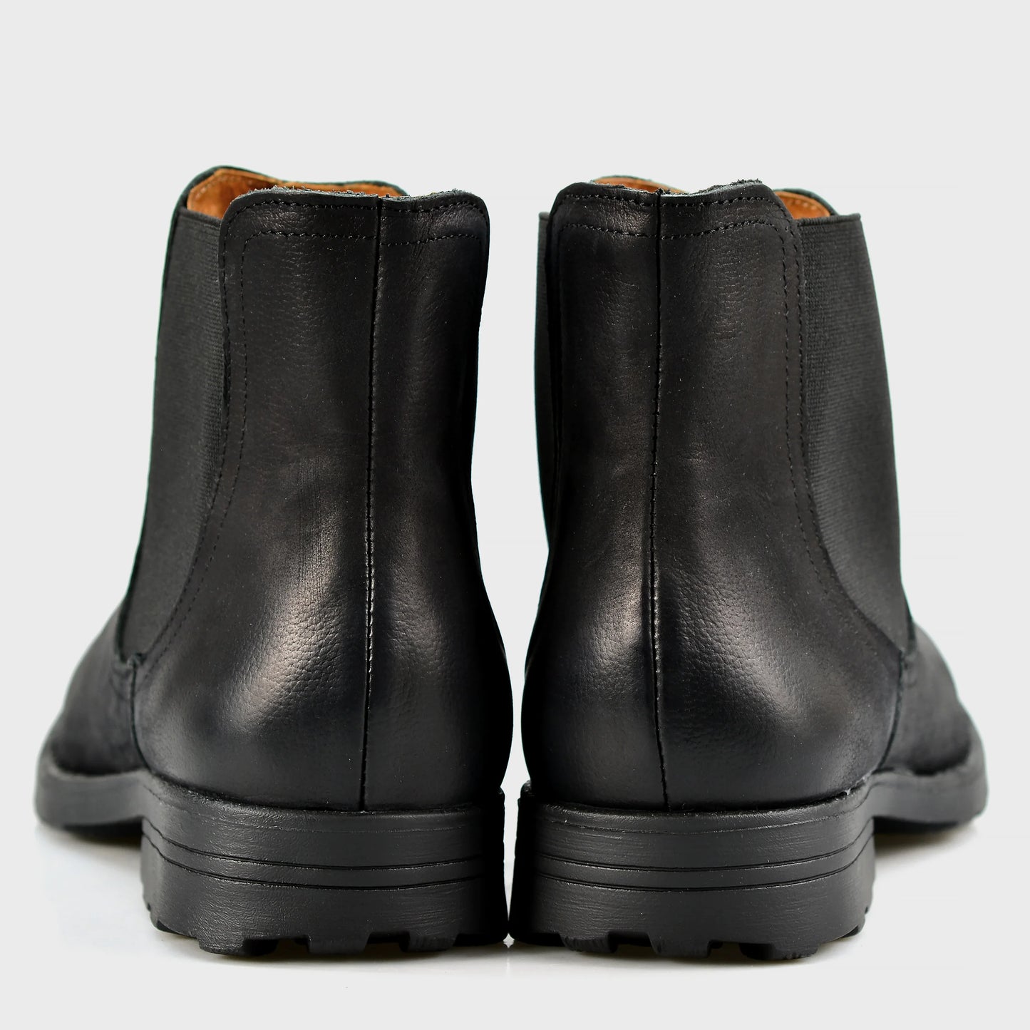 Handmade Black Leather Chelsea Boots – York | KarolShoes