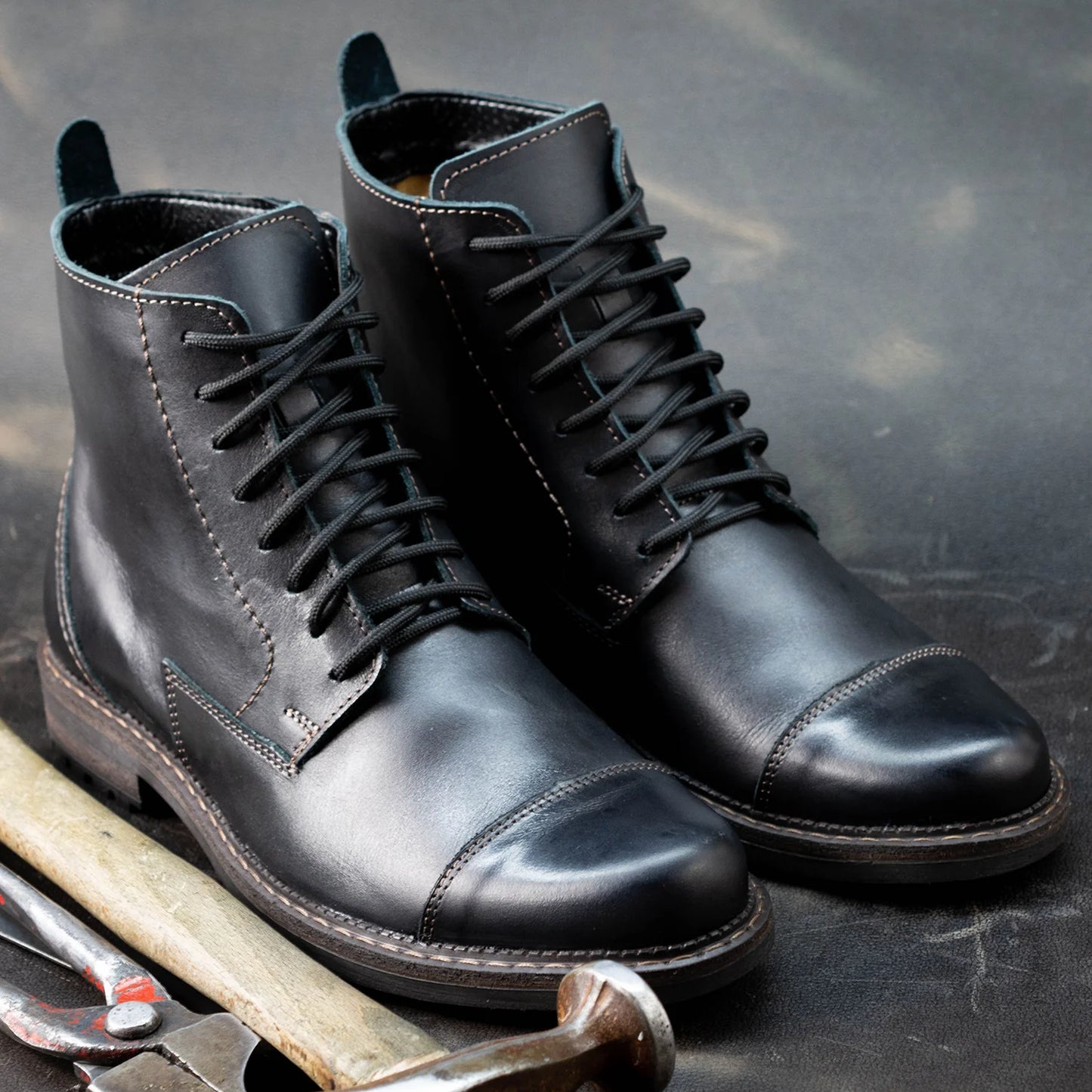 Handmade Black Leather Men’s Chelsea Boots – Classic | KarolShoes