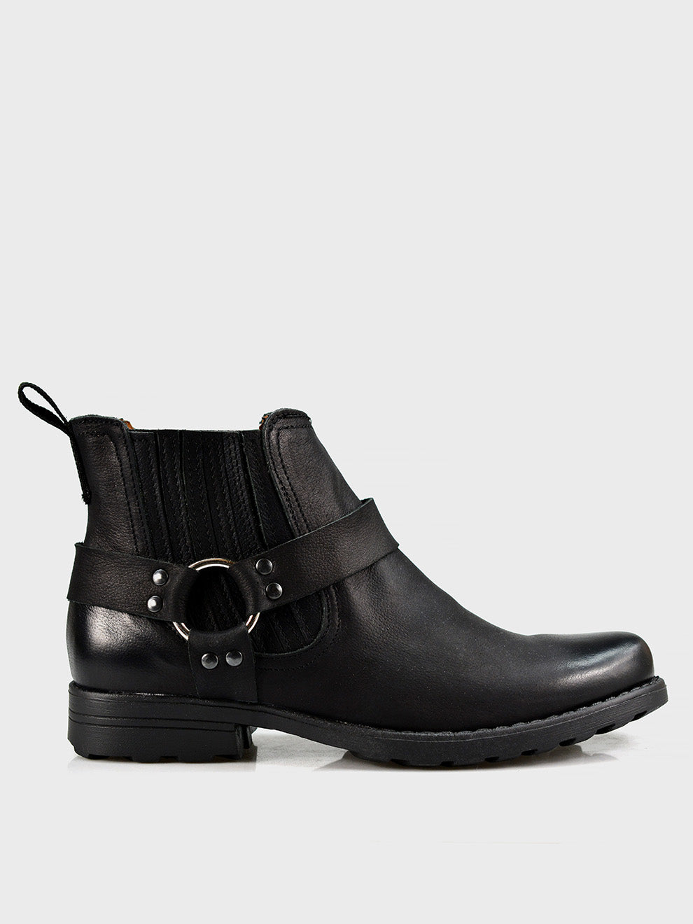 Cherilyn Black Leather Cowboy Boots KACHOROVSKA 38 / Black