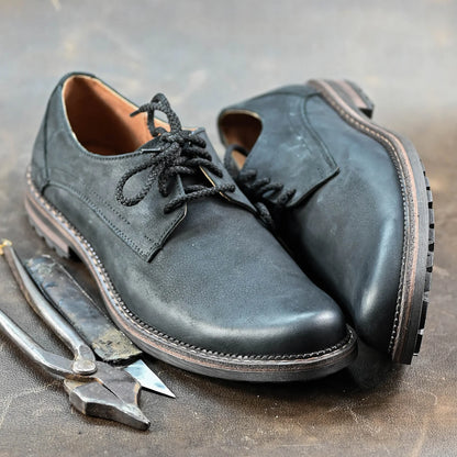 Black Leather Men’s Derby Shoes – Aldo | KarolShoes