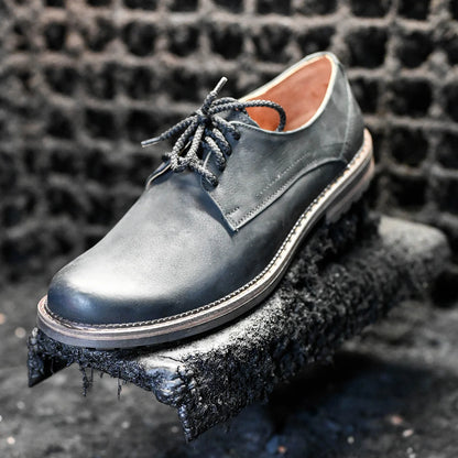 Black Leather Men’s Derby Shoes – Aldo | KarolShoes