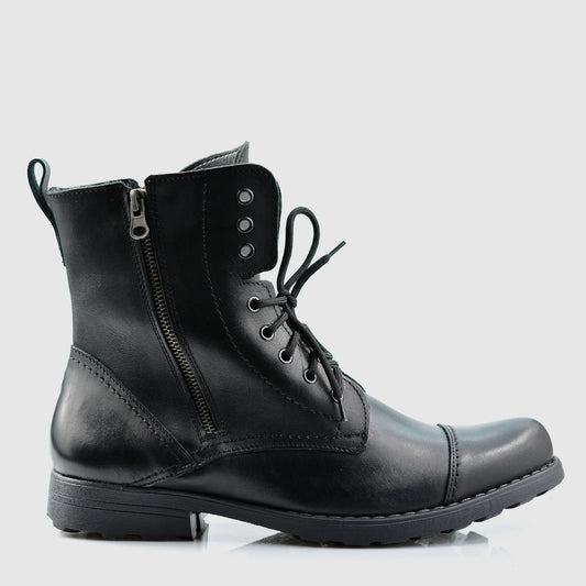 Handmade Black Leather Men’s Chelsea Boots – Elegant | KarolShoes