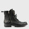 Czarne skórzane buty motocyklowe męskie – Blake | Jordan Handmade Shoes – zdjęcie 1