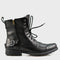 Czarne skórzane buty motocyklowe męskie – Ryan | Jordan Handmade Shoes – zdjęcie 1