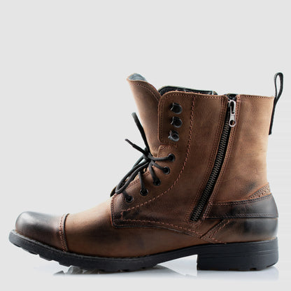 Bottes en cuir pour homme Alex faites à la main