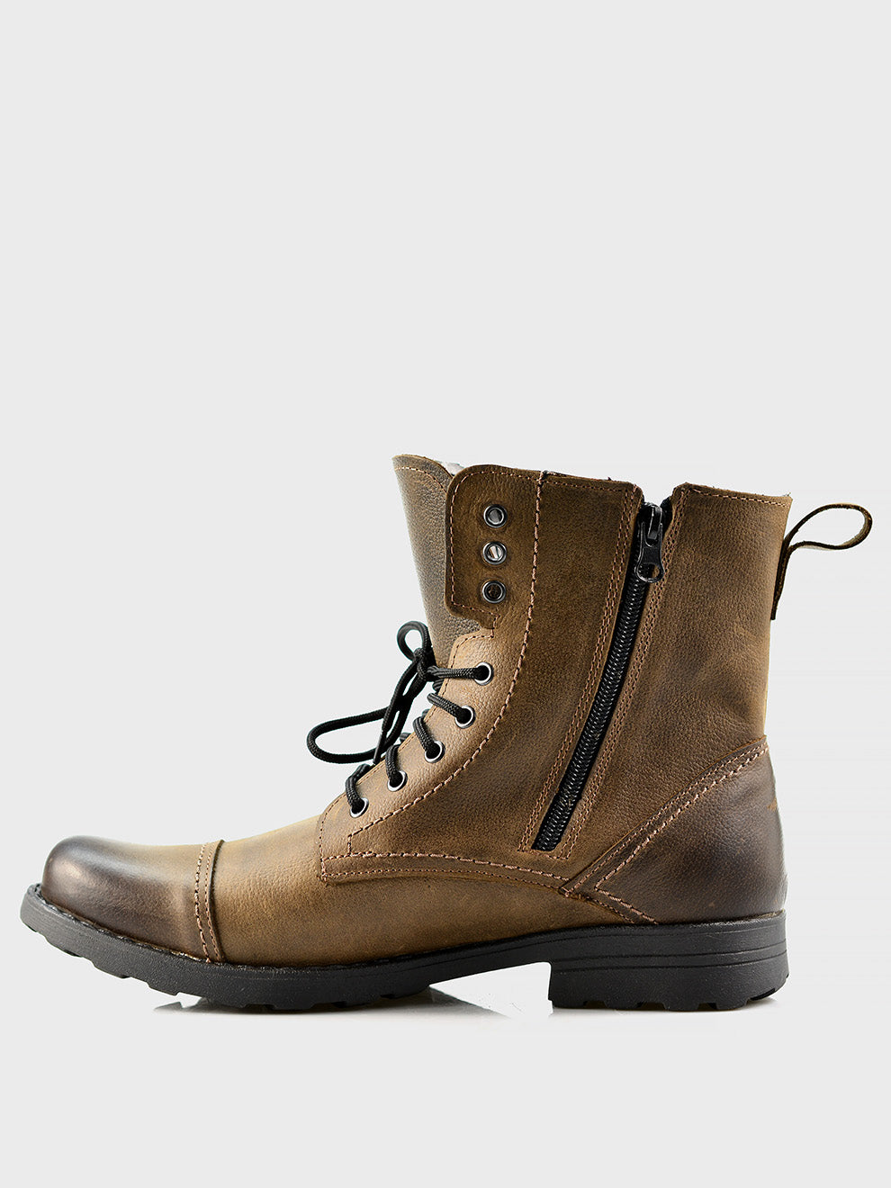 Handmade Leather Man's Boots Elegant Brown