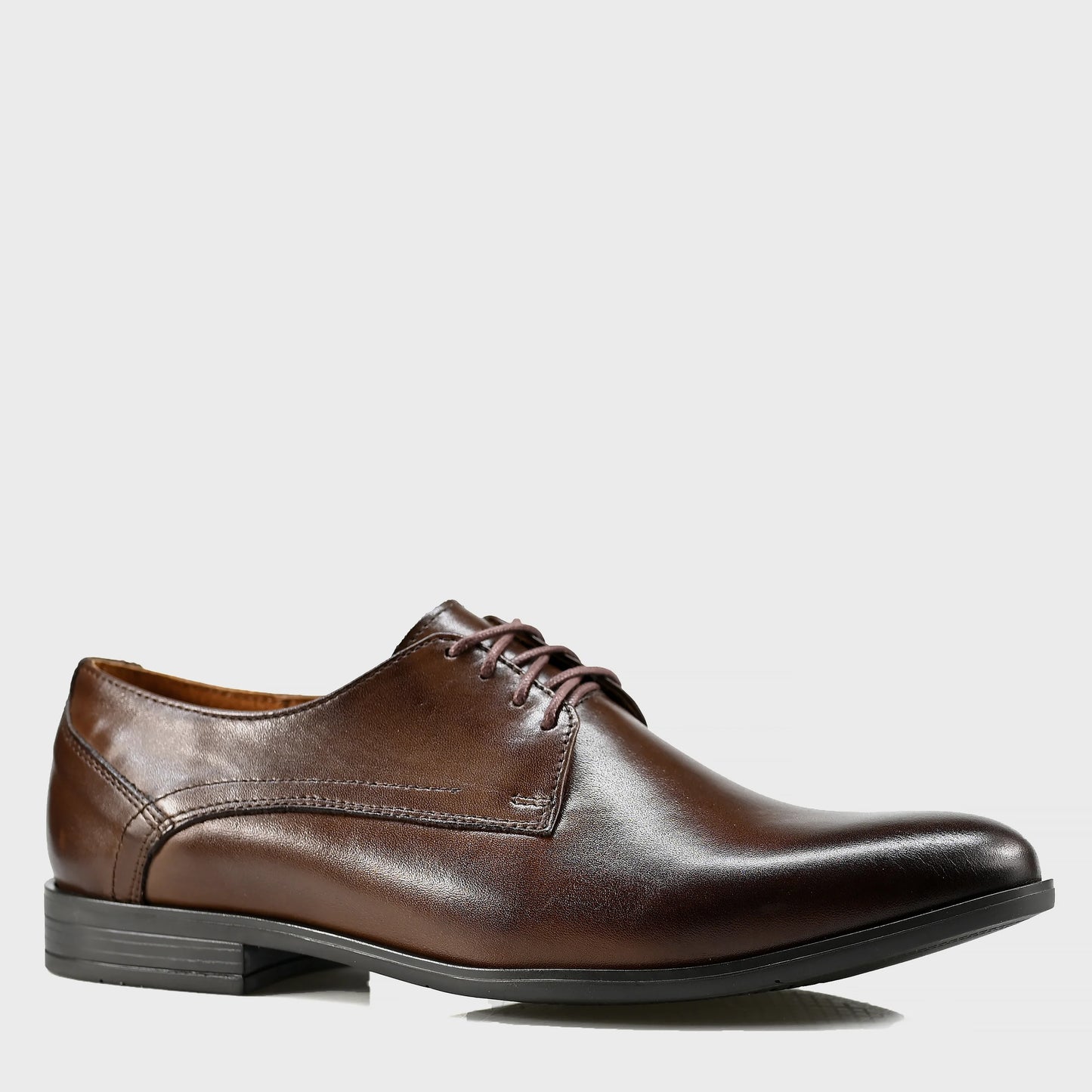 Brown Leather Men’s Derby Shoes – Milano | KarolShoes