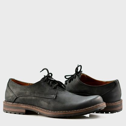 Black Leather Men’s Derby Shoes – Aldo | KarolShoes