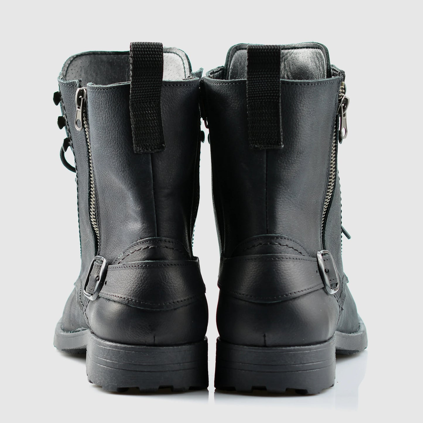 Handmade Black Leather Men's Boots – Alex
