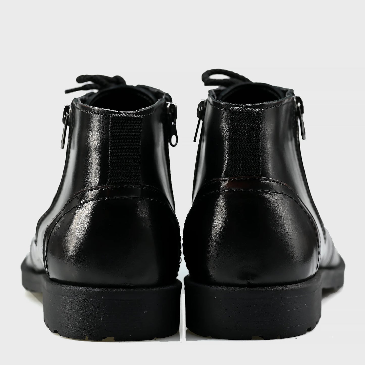 Handmade Black Leather Men’s Boots – Raven | KarolShoes