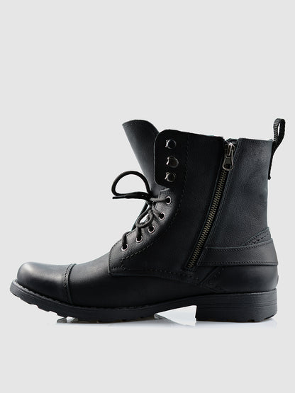 Handmade Leather Mans Boots Alex Black